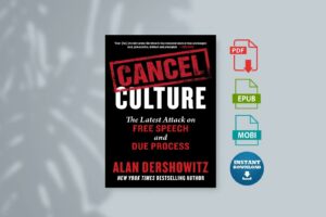 Cancel Culture by Alan Dershowitz