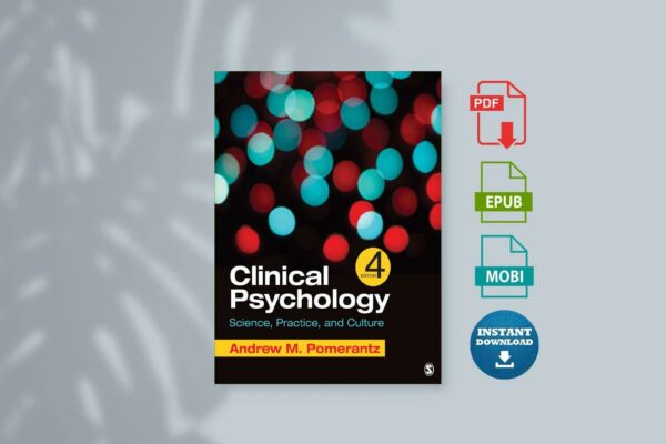 Clinical Psychology Science Practice and Culture - Andrew M. Pomerantz