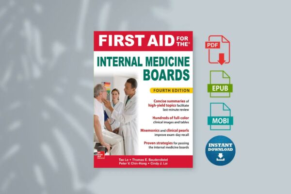 First Aid for the Internal Medicine Boards Fourth Edition