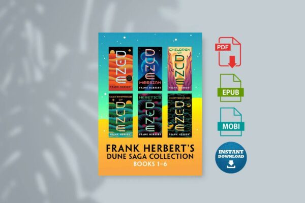 Frank Herberts Dune Saga Collection Books 1 - 6