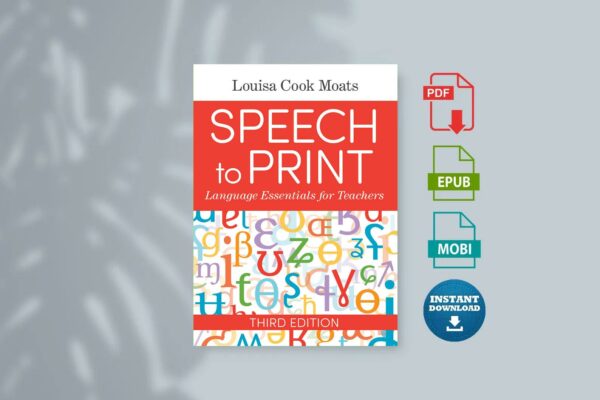 Speech to Print Language Essentials for Teachers